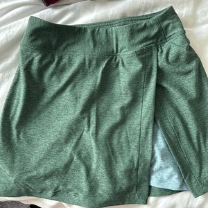 Outdoor Voices green colorblock skirt - like new